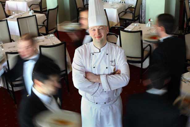 Vyacheslav Vasiliev, chef Ejecutivo del Restaurante Viktoria