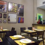 Vista del comedor en el interior del restaurante | Foto: J.L.C.