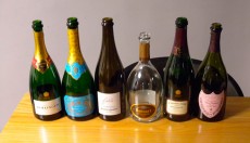 Botellas de los champagnes degustados en la cata | Foto:J.L.C.