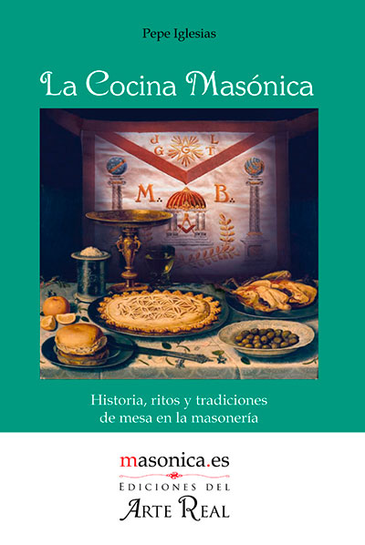 Portada del libro 'La Cocina Masónica' de Pepe Iglesias
