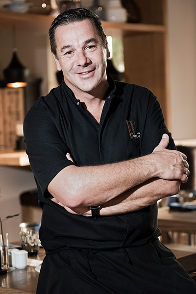 Pierre Résimont, chef de la brasserie del Bahía del Duque