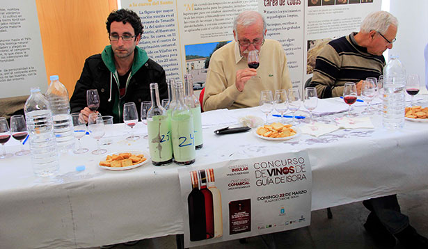 Imagen de la cata de vinos celebrada en Guía de Isora