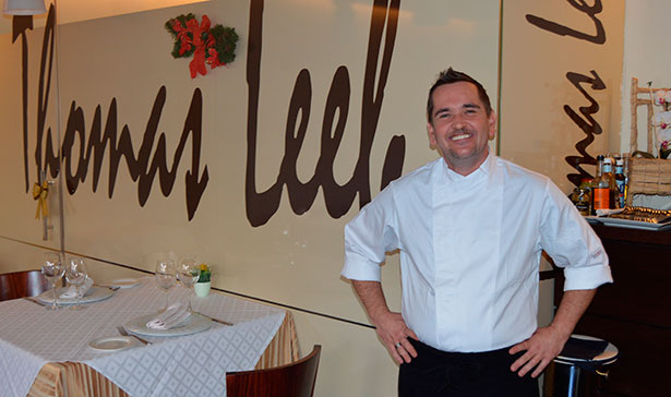 Thomas Leeb, nuevo chef ejecutivo del hotel Santa Catalina, en su restaurante Thomas Algo? | Foto: J.L.C.