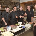 El equipo de cocina de La Brasserie
