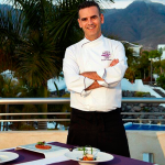 David Moraga, responsable de las cocinas del hotel Suite Villa María de La Caleta (Adeje) | Foto: J.L.C.