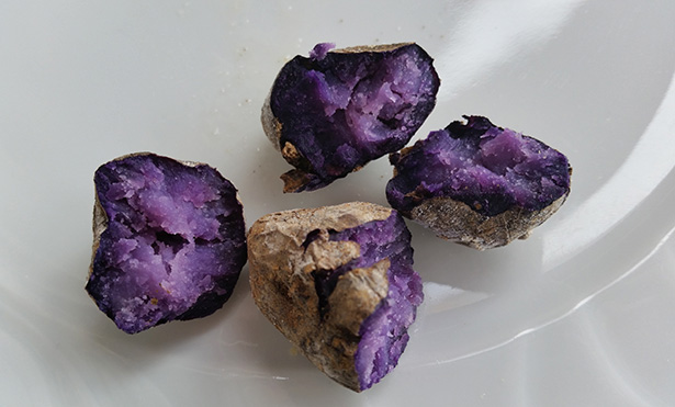 Papas violeta | Foto: J.L.C.