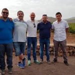 De izquierda a derecha, Enrique Algonso, Jonathan Padrón, Erlantz Gorostiza, Braulio Simancas, Juan Carlos Padrón y Tadashi Tagami | Foto: J.L.C.