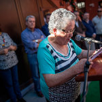 Ildefonsa Armas, de 90 años, empezó a hacer los rosquetes del Aderno | Foto: Andés Gutiérrez