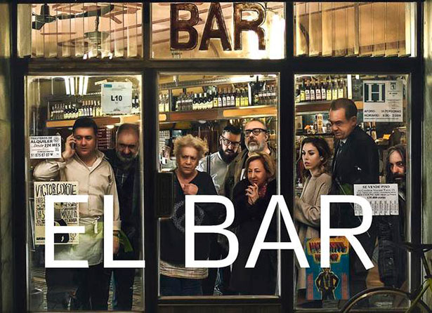 Cartel de la película El Bar, de Álex de la Iglesia