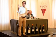 Javier Moro, durante la presentación de los vinos
