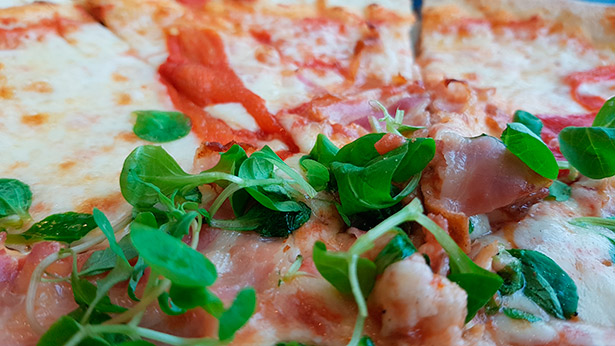 Porción de pizza | Foto: J.L.C.