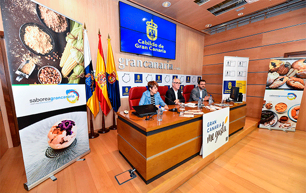 Imagen de la presentación de las actividades de Gran Canaria en la feria gastronómica