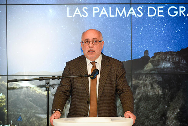 Antonio Morales, presidente del Cabildo de Gran Canaria