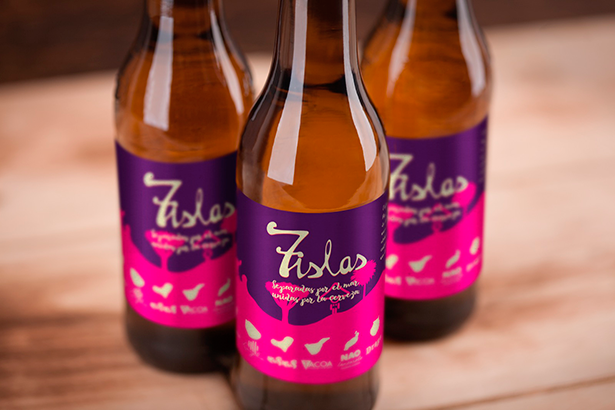 Cerveza 7 Islas, en cuya elaboración participa Tacoa