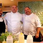 El equipo de cocina: Miquel González, Fito Sacramento y Toni García | Foto: J. L. Conde