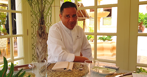 Juan Miguel Cabrera, chef ejecutivo del Bahía del Duque | Foto: J. L. Conde