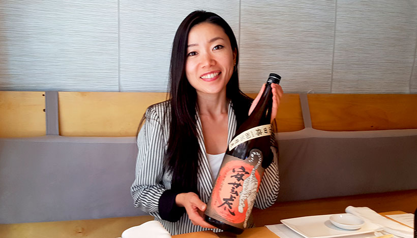 Mayuko Sasayama, sumiller de sake | Foto: J. L. Conde