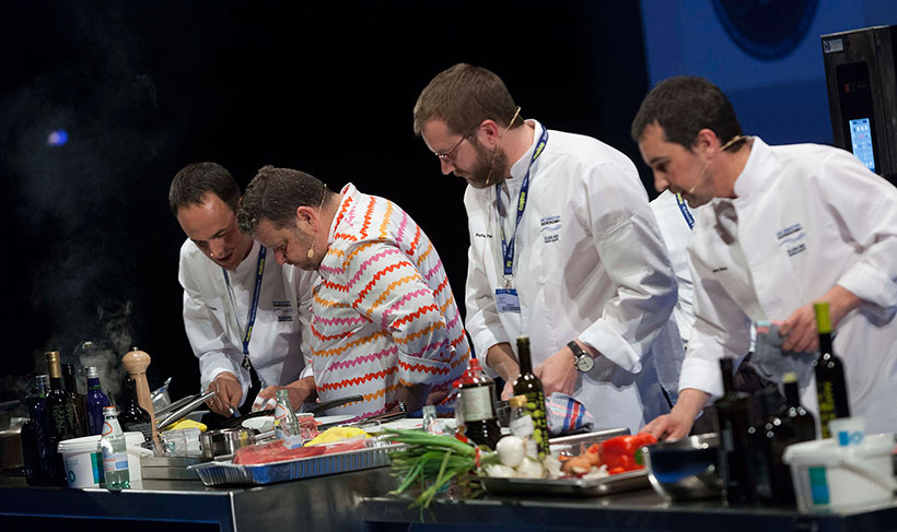 Los chefs volverán a subirse al escenario del Kursaal | Foto: Coconut