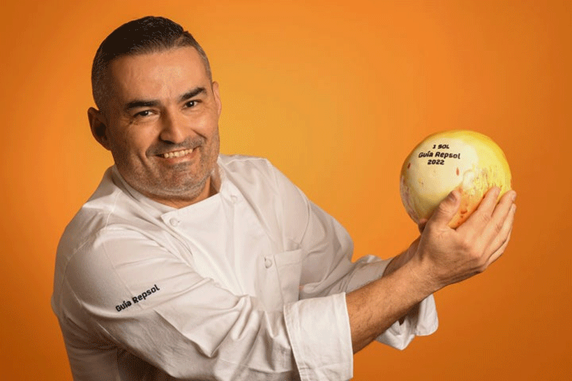 Rubén Cabrera, chef de La Cúpula | Foto: Guía Repsol