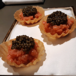Tartaleta de atún toro y caviar | Foto: José L. Conde