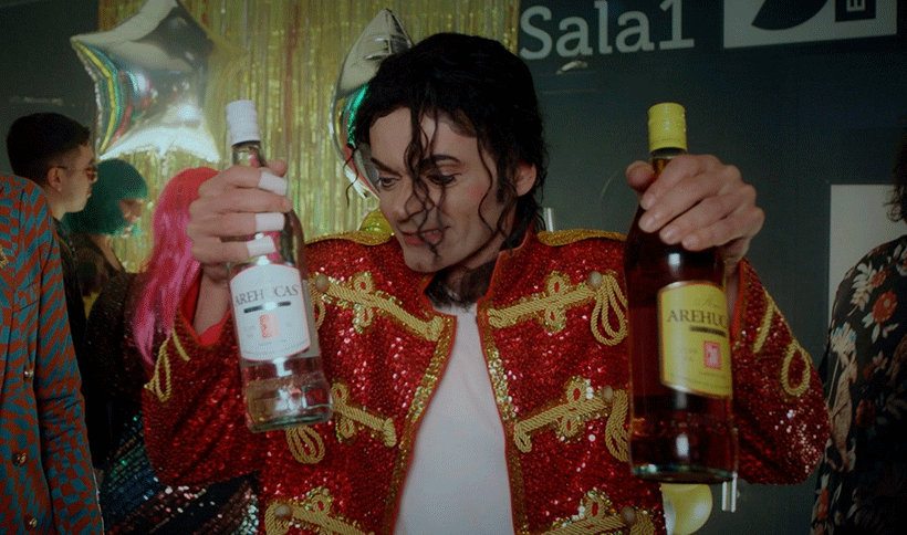 Gus Jackson, el doble profesional de Michael Jackson, uno de los protagonistas de la campaña de Ron Arehucas