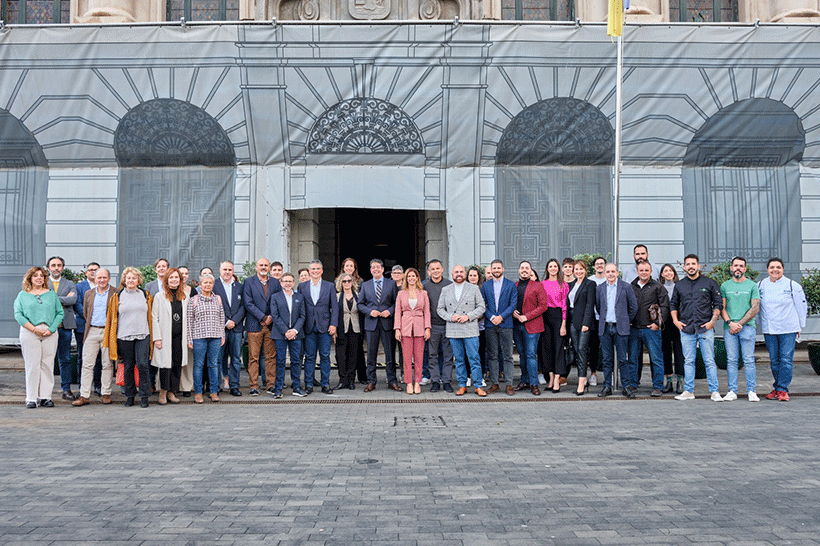 Foto de familia de la delegación que acude este año a Madrid Fusión