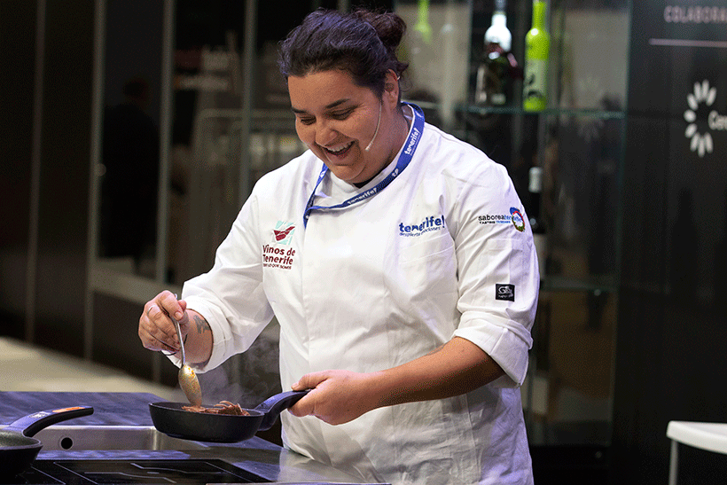 Diana Marcelino, chef de El Secreto de Chimiche