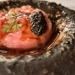 Toro, caviar y shitake | Foto: José L. Conde